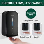 ANYDRY Commercial Automatic Soap Dispenser Large 34fl oz/1000ml Capacity Wall-Mounted Touchless Liquid Dispenser for High-Traffic Restrooms, Offices, Hospitals Model AD1220S