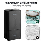ANYDRY 27fl oz (800 ml) Manual Wall Mounted Soap Dispenser, Ideal for Commercial Bathrooms Restaurants Hotels, Use with Liquid Hand Soap Shampoo, Model AD1006