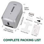 ANYDRY Commercial Automatic Soap Dispenser Large 34fl oz/1000ml Capacity Wall-Mounted Touchless Liquid Dispenser for High-Traffic Restrooms, Offices, Hospitals Model AD1220S